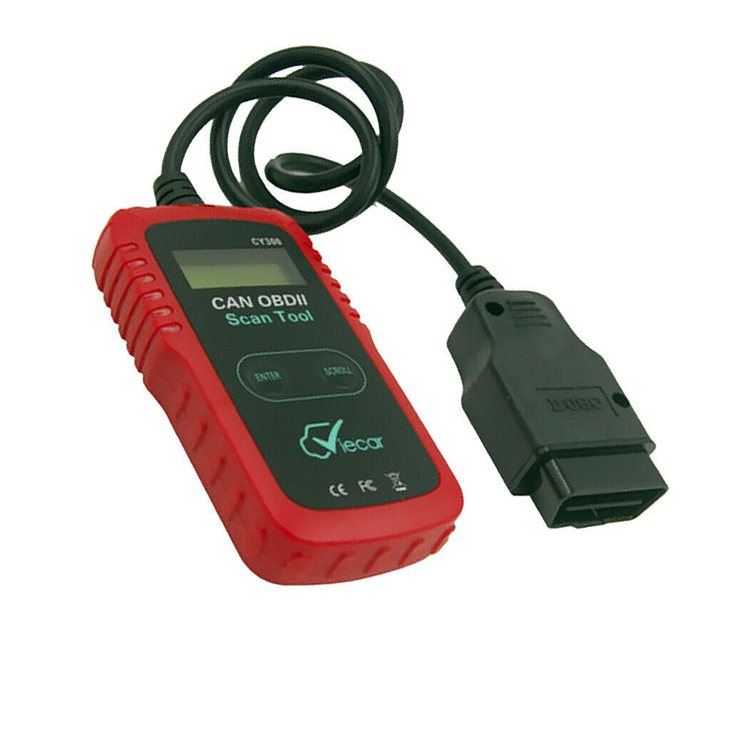 Scanner Diagnostic Tool Fault Automotive OBDII LCD Code Reader