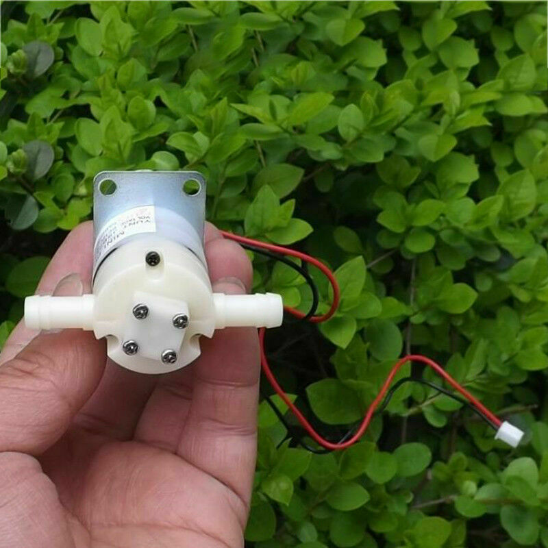 Dc 12V 24V Tcs Mini Diaphragme Auto-AmorÃ§ante Eau Pompe Haute Pression Ventouse