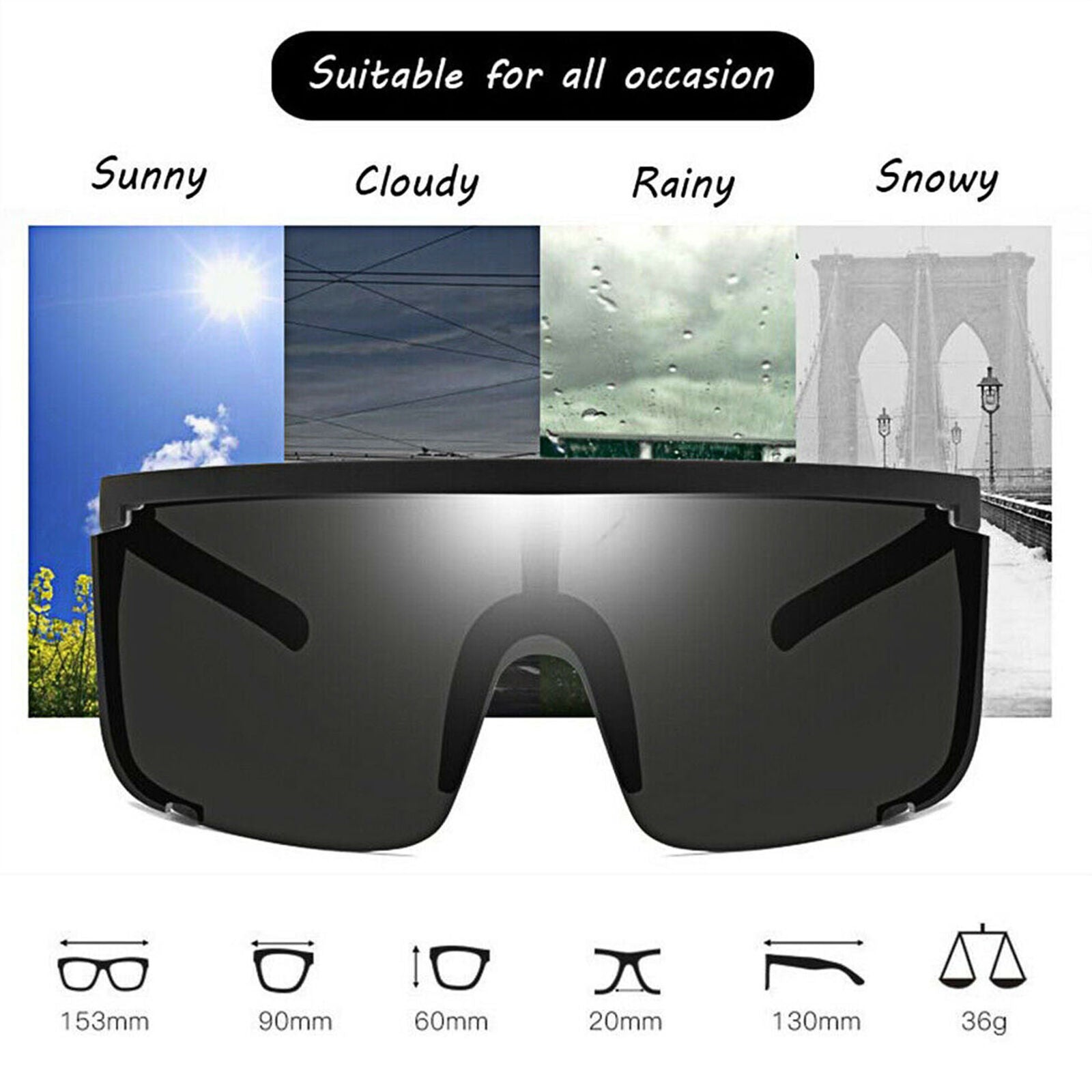 Retro Gloss Black 80s Classic Style Mens Womens Sunglasses Sports Sunglasses AUS