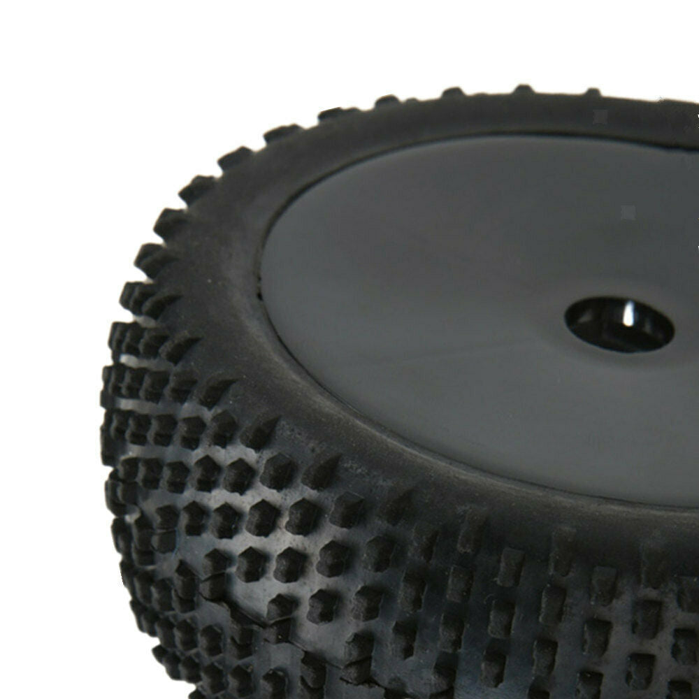 4Pcs 1/8 Buggy On-road Tire Tyre RC Wheels For Redcat HSP FS Racing Car