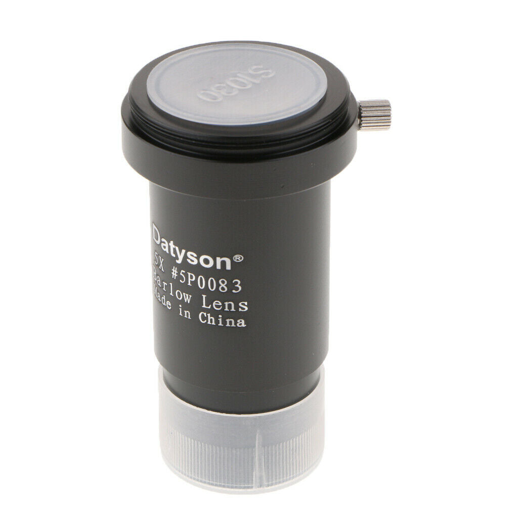 1.25”(31.7mm) 5X Barlow Lens M42 Thread Multi-Coated for Telescope Eyepiece