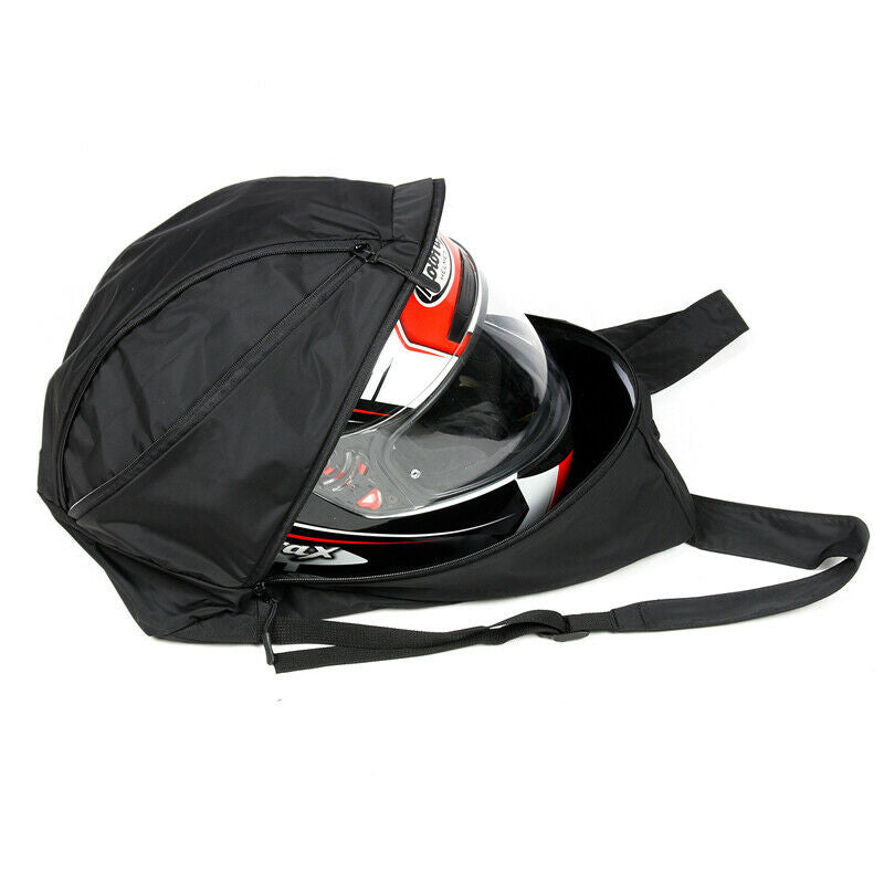 Motorcycle Bike Bag Nylon Cloth Lightweight Backpack Helmet Pack Extensible 28L