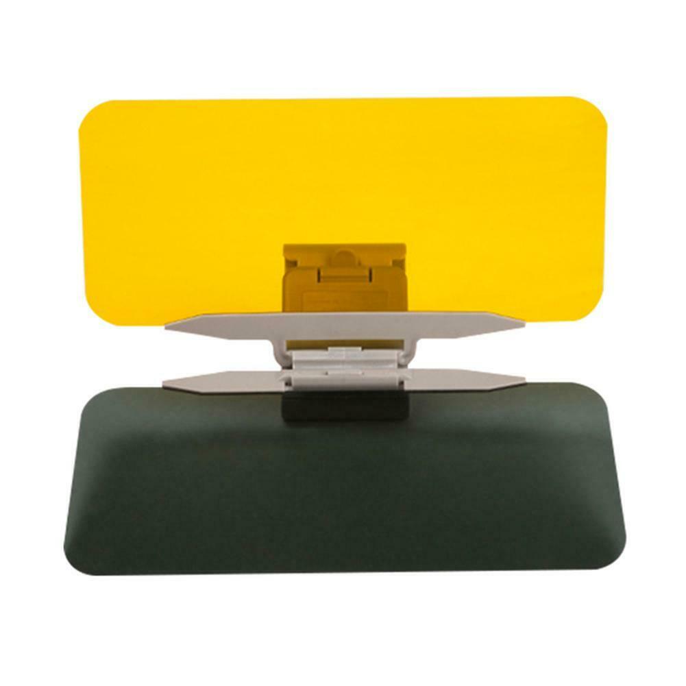 2 in 1 Car Sun Visor HD Anti Glare Dazzling Goggle Day Night Driving Mirror