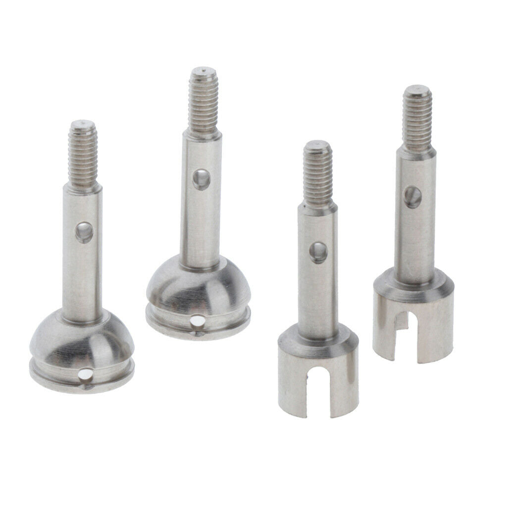 4PCS Front & Rear Wheel Shaft Cups for Wltoys 144001 1/14 RC Car Spare Parts