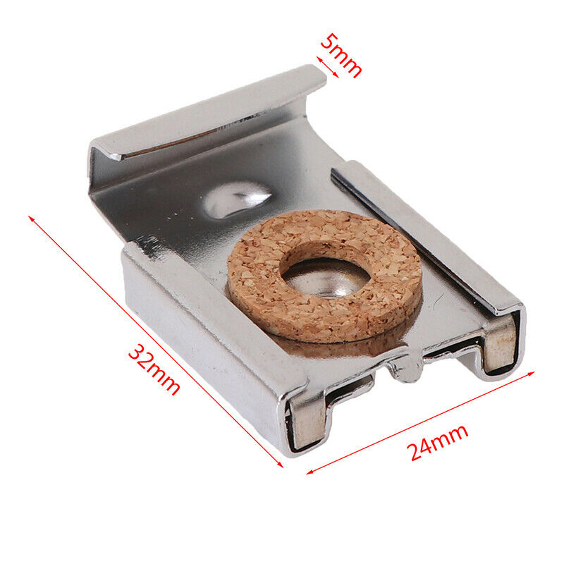 4PCS/Set Easy Install Square Bathroom Durable Mirror Clips Adjustable Bed.l8