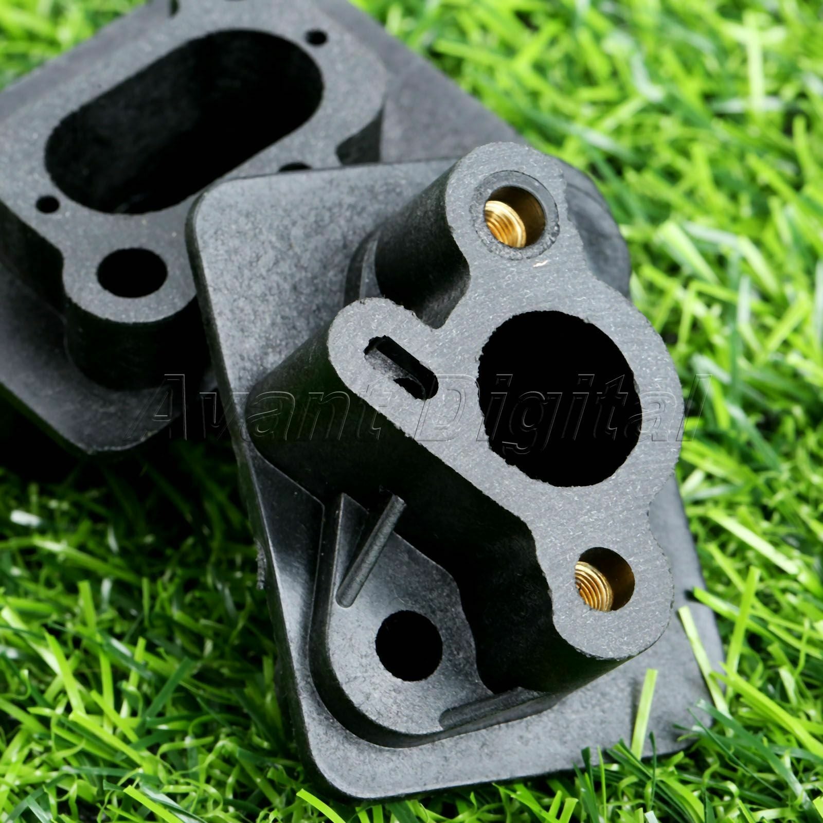 40-5 43CC 52CC Brushcutter Trimmer Intake Manifold Carburetor Base Parts 2pcs