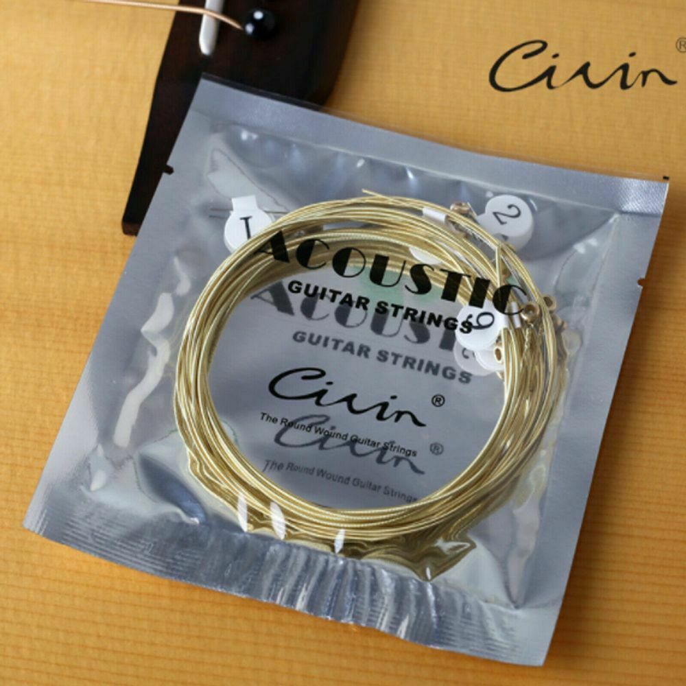 Lots 6PCS Acoustic Guitar Strings Set Phosphor Bronze&Steel Strings Accessoriess