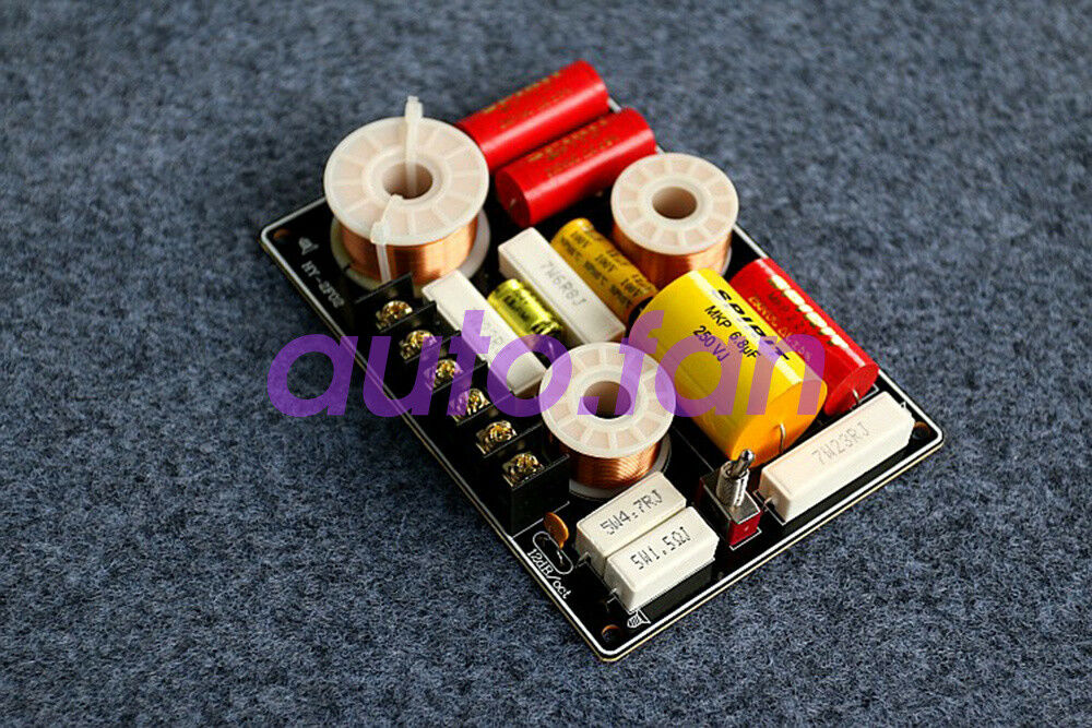 New HY-2F02 oxygen-free pure copper speaker high and low sound two-way divider