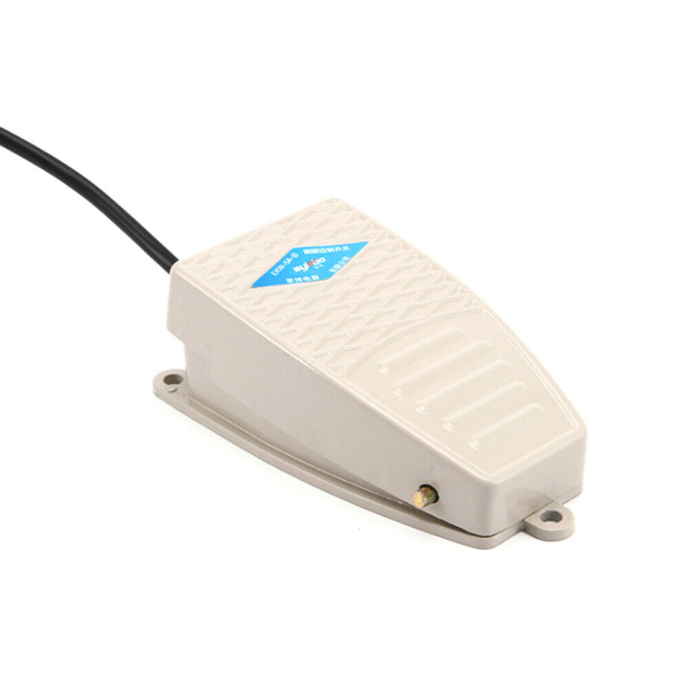 Foot Pedal Switch Ekw5A-B Foot Switch Wire 220V Foot Pedal Aluminum Alloy Shell