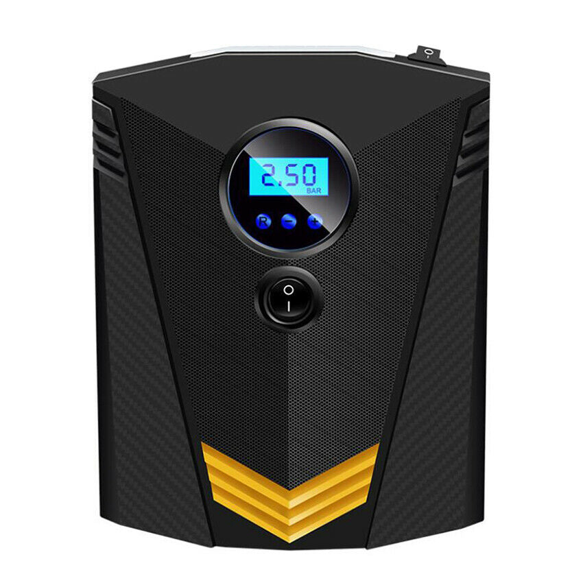 Portable Car Bike Air Compressor DC 12V Digital Tire Inflator Air Pump Auto
