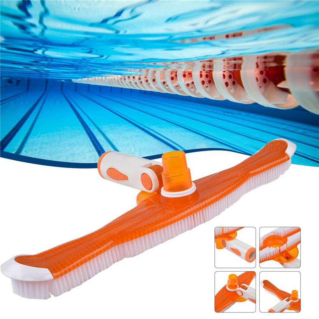 20'' Professional Plastic Pool Vacuum Head Pond Spa Vacuum Suction Brush