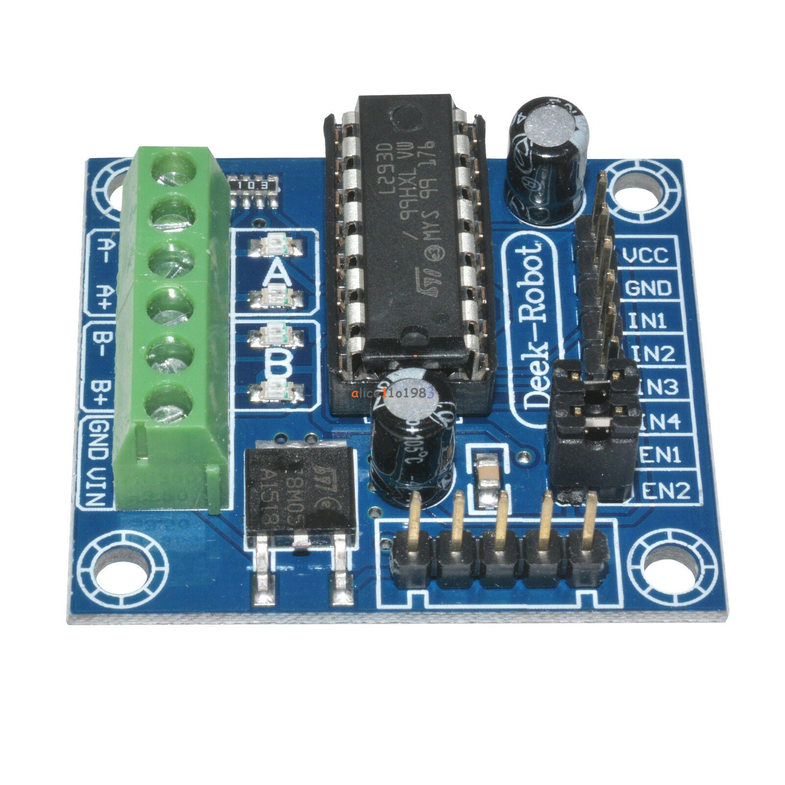 Mini Motor Drive Shield Expansion Board L293D Module For Arduino UNO MEGA2560 R3