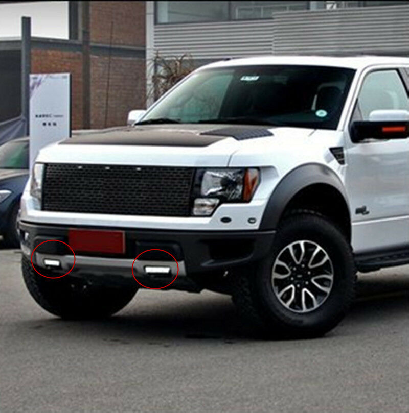 2pc 4LED White Car SUV Truck Pickup Emergency Warning Flash Strobe Light Bar 12V