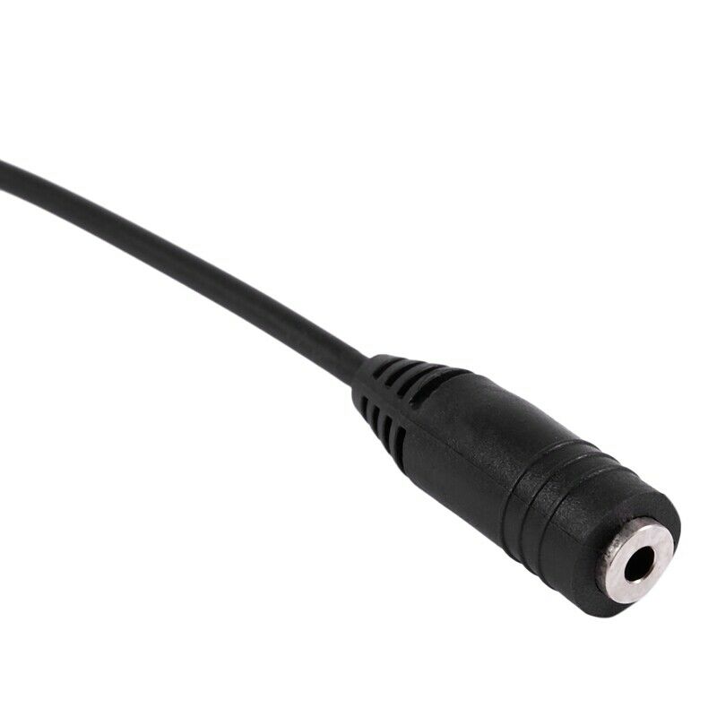 2.5 mm Female to 3.5 mm Male 3 s Jack Stereo Adapter On/Off Enabled F8V8V8