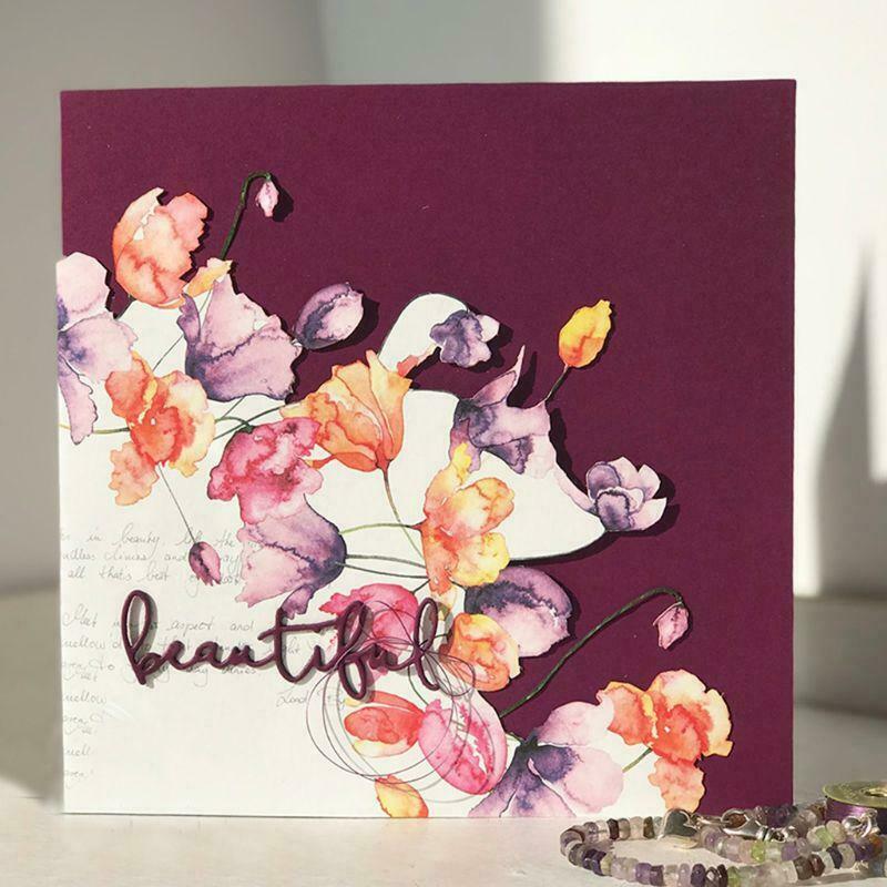 Beautiful Metal Cutting Dies Stencil Scrapbooking DIY Album Stamp Paper Emboss