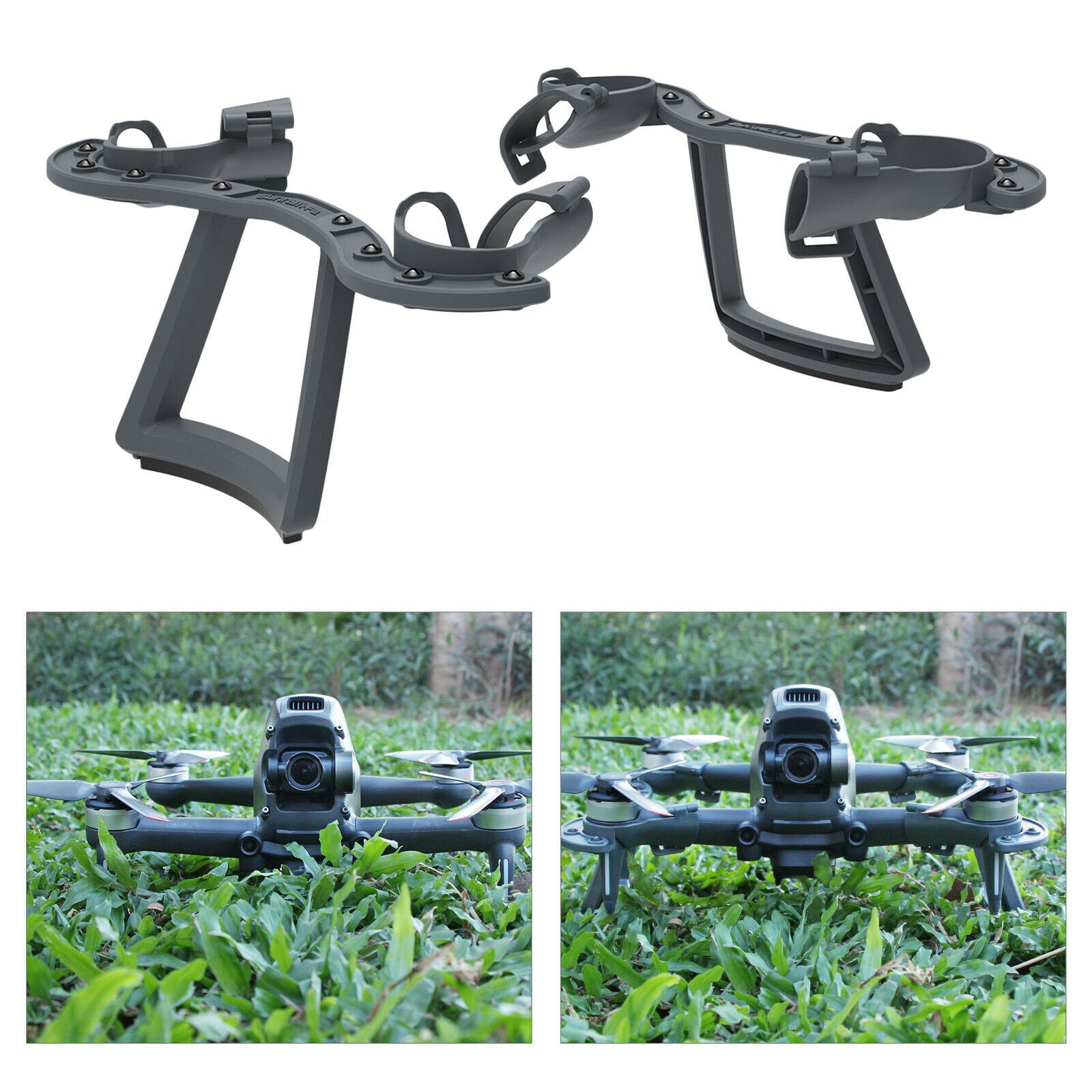 Heightened Tripod for DJI FPV Anti-drop Shockproof Drone Kits Durable Parts