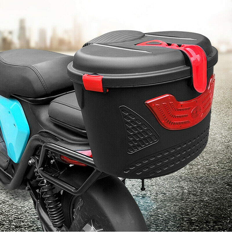 1PC Bicycle Electric Scooter Plastic Carrying Basket Front Rear Storage Bag Case