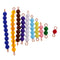 Bead Bars 1-9 Numbers Math Square Counting Game Kids Math