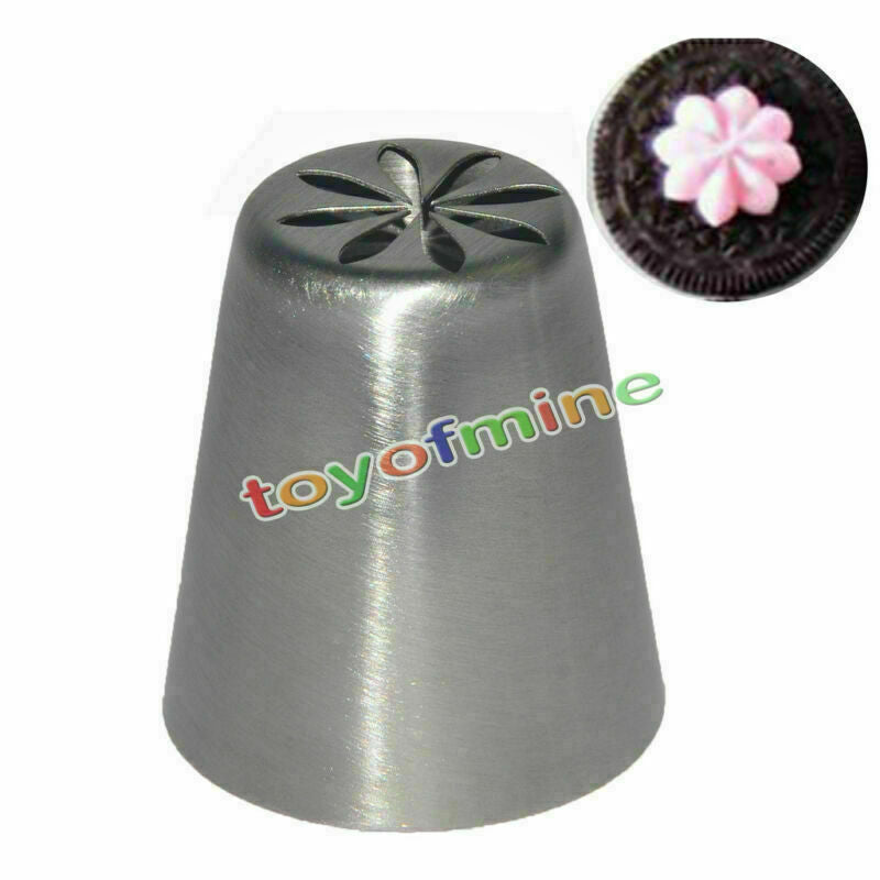 8pc New Design Tulip Icing Piping Nozzles Cake Decoration Tips DIY Tool