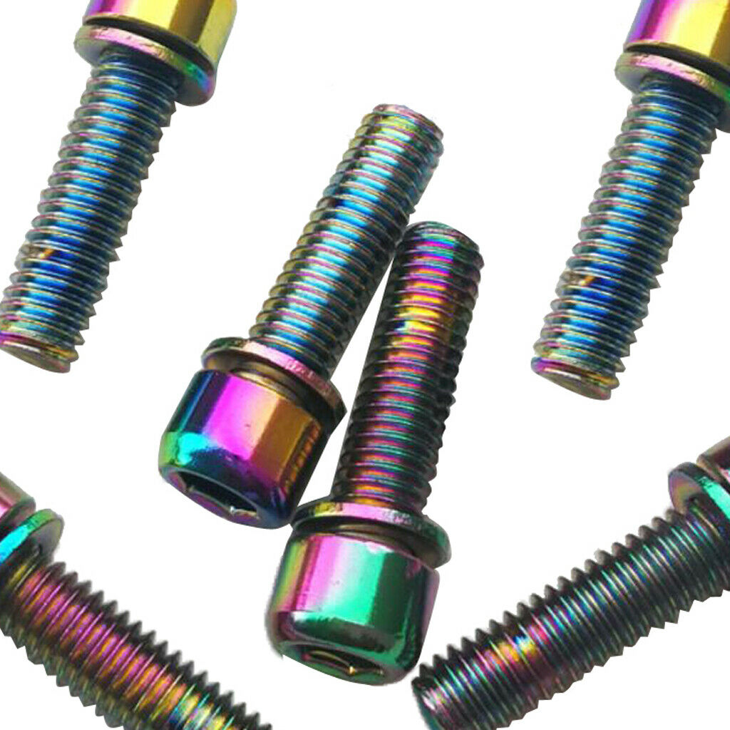 18x For MTB Road Bike Hex Socket Screws Bolts for Bicycle Disc Brake Caliper