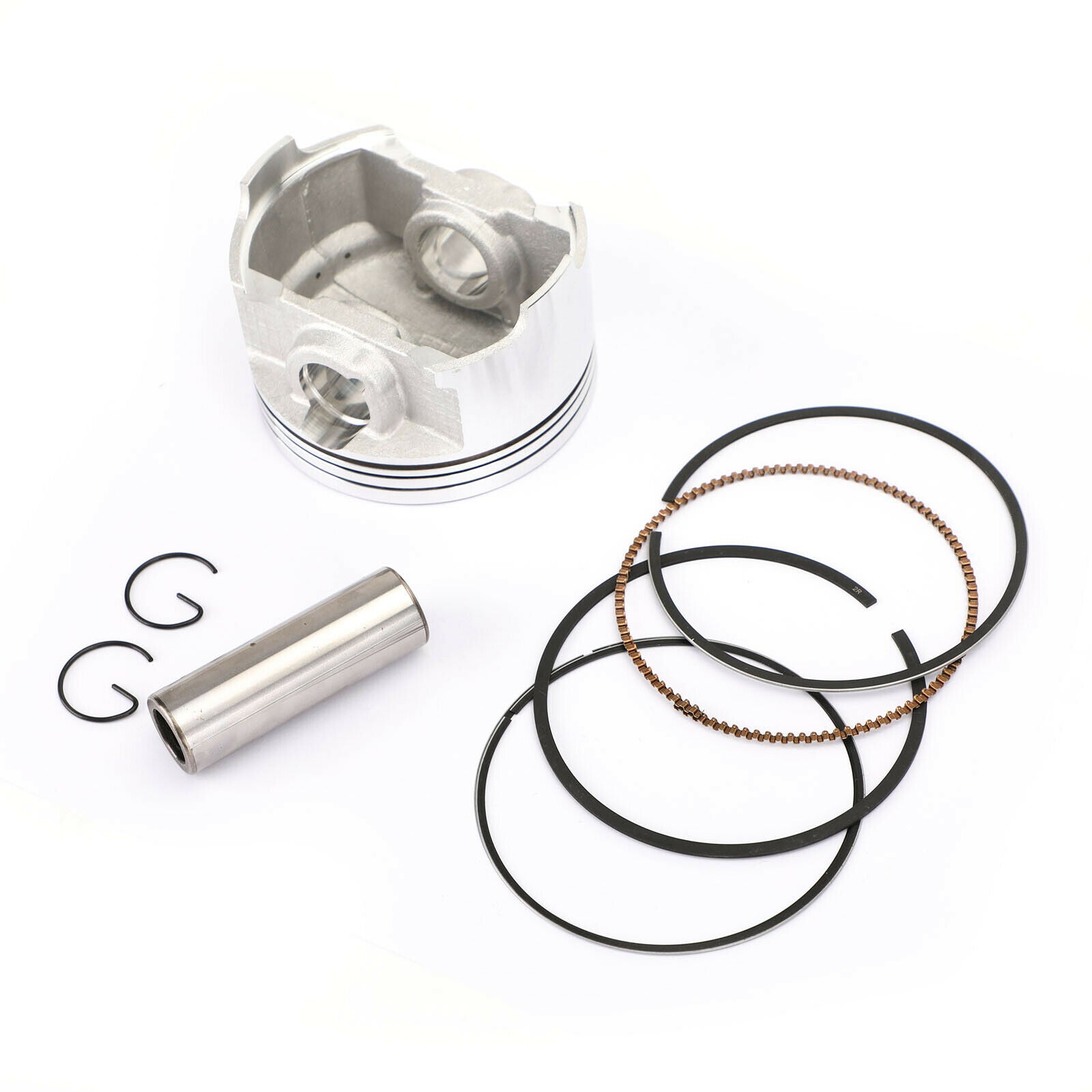 Piston Kit & Rings Set +0.75 83.75mm Fit for Suzuki AN 400 Burgman S 1999-2006