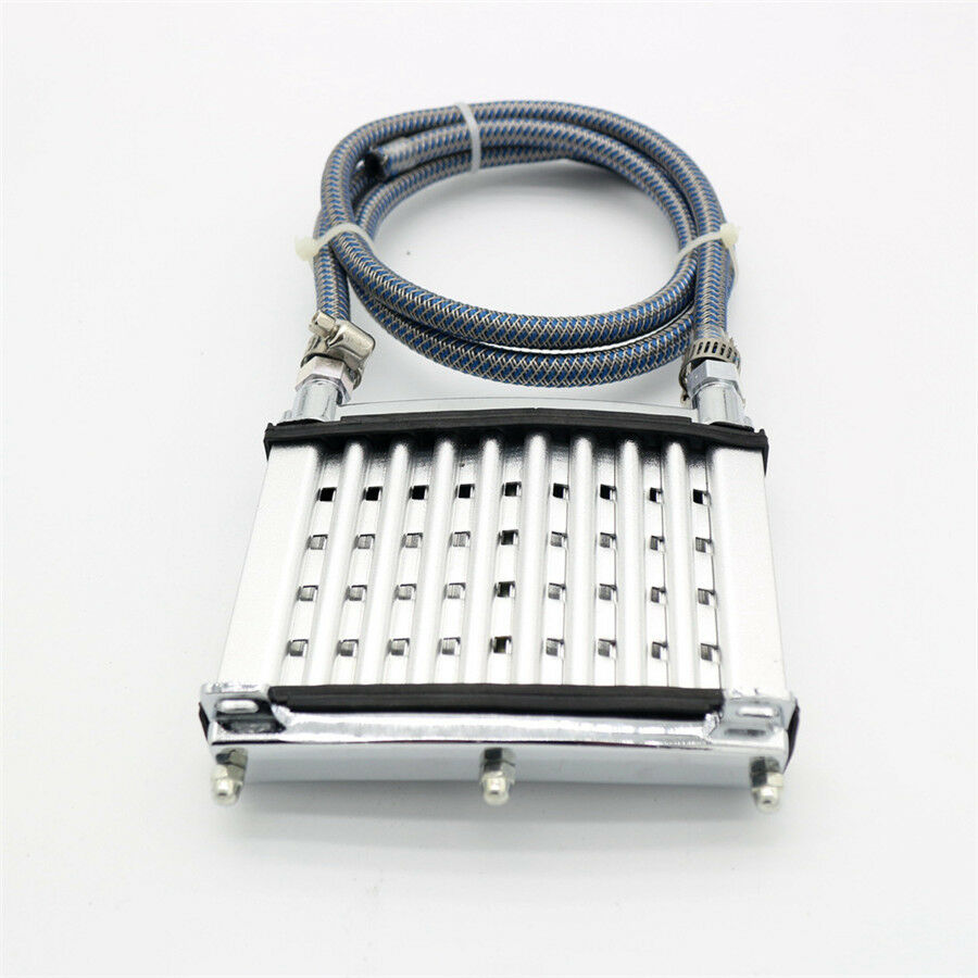 Motorcycle CNC Aluminum Engine Oil Cooler For 50cc-150cc ATV PIT Trail Dirt Bike