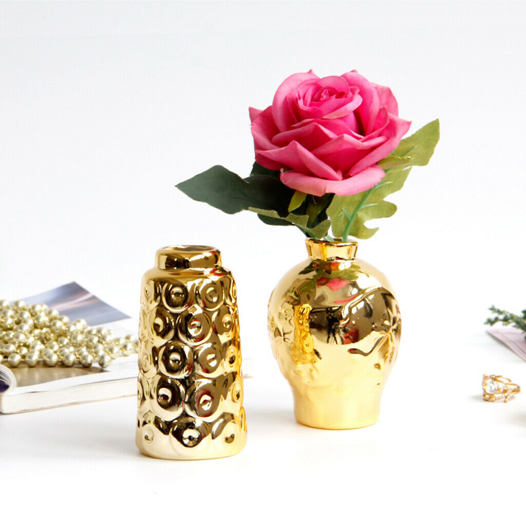 Ceramic Flower Vase Wedding Birthday Porcelain Ornament Decoration B