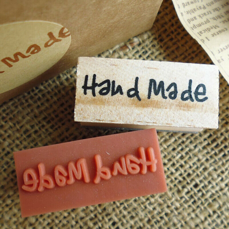 Handmade Soap Wood Stamp Mold Chapter DIY Wooden Hand Made Pattern Stam.l8
