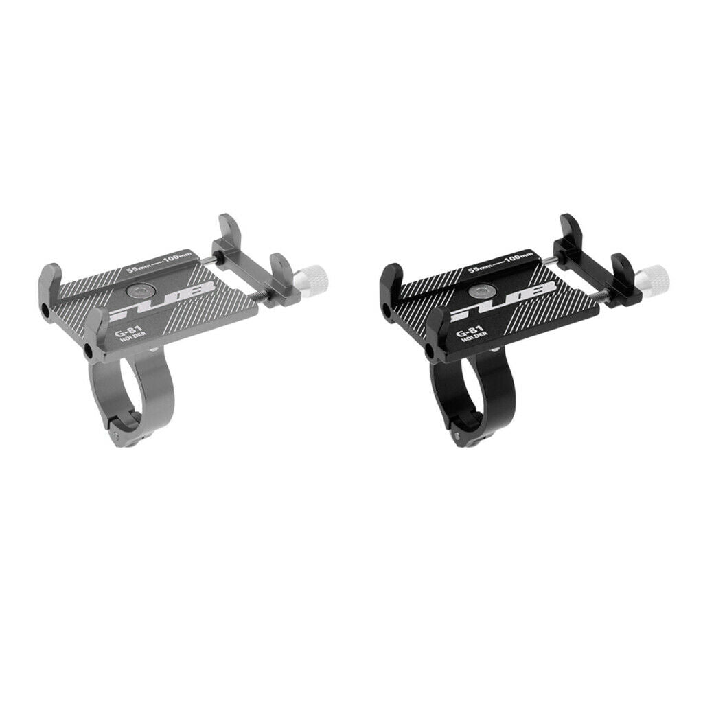 2 Pieces Universal Cellphone Holder for Bicycle Motorcycle Scooter, Mountain