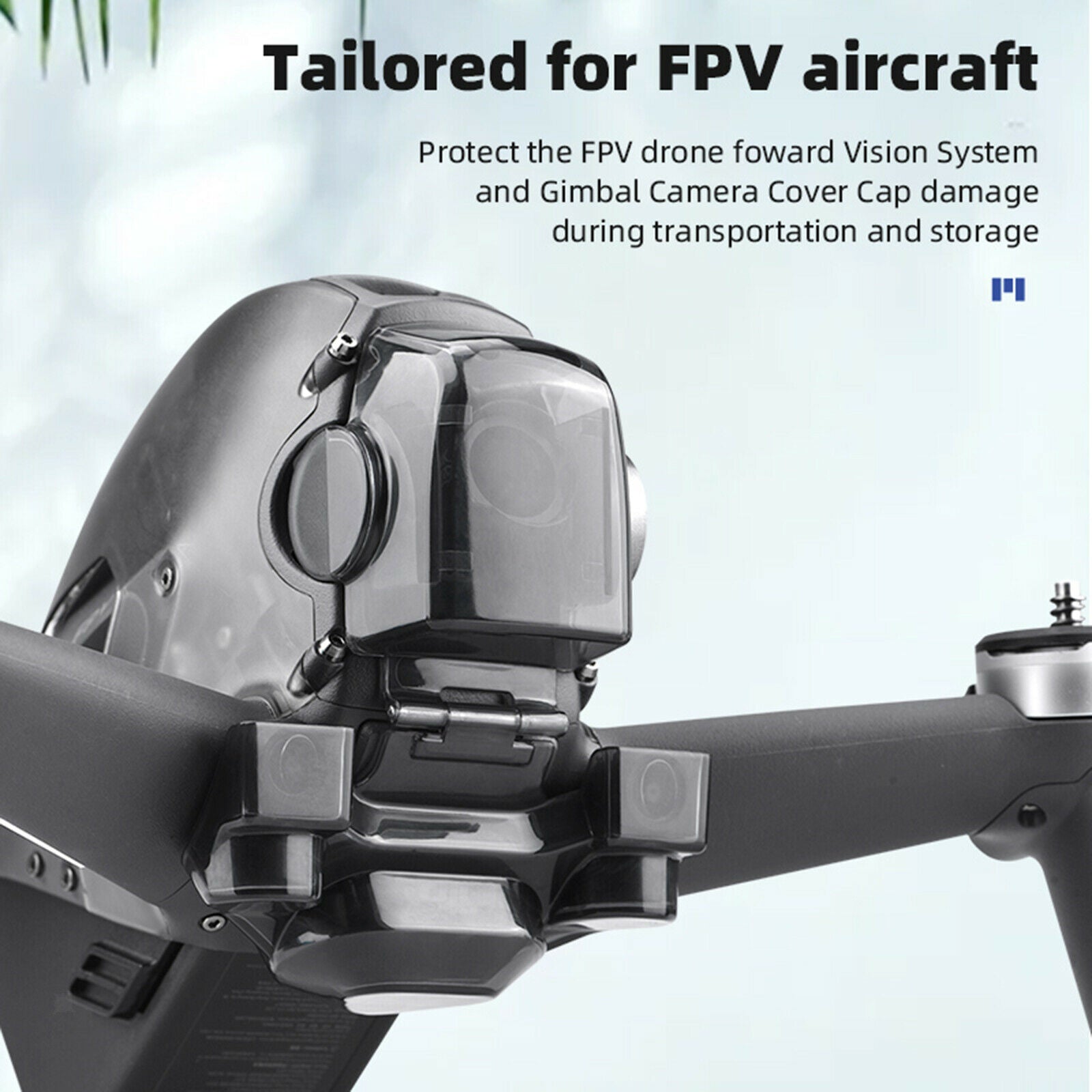Lens Down View Integrated Cover Dustproof for DJI FPV RC Drone Accessories
