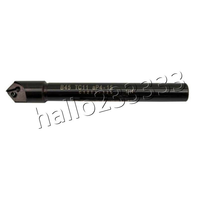 B45 TC11 4mm-15mm 45° Chamfering shank lathe turning holder tools for TCMT1102