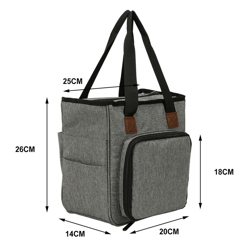 Crochet Hooks Storage Bag Knitting Yarn Thread Sewing Tool Needle Organizer @