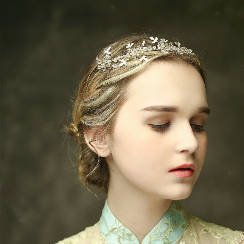 Wedding Bridal Tiara Headband Crown Crystal Rhinestone Hair Accessories