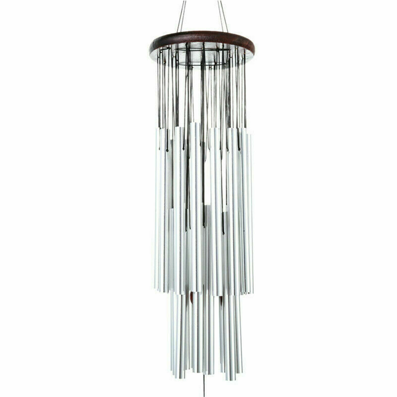 Outside 33.5 Inch Large 27 Tubes Handmade Memorial Wind Chimes Sympathy