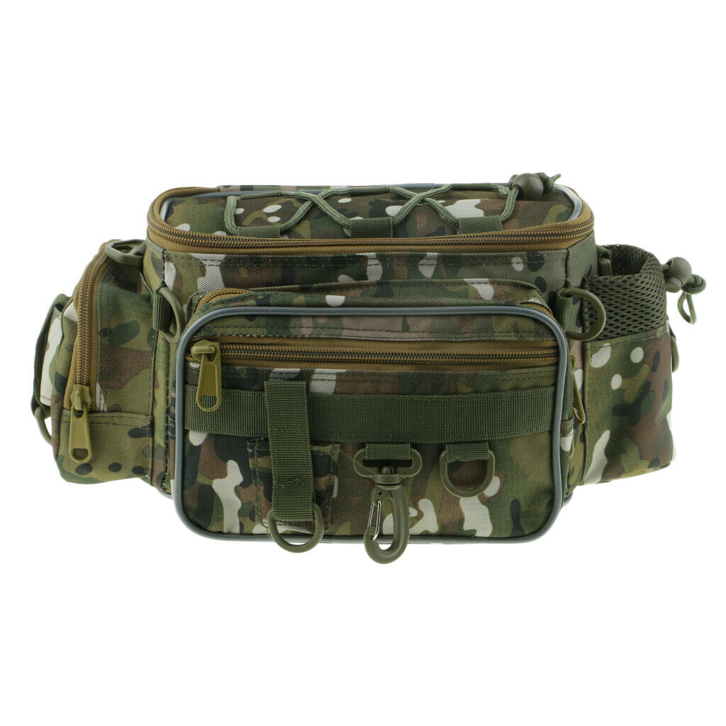 Outdoor Fishing Bag Oxford Cloth Fishing Tackle Reel Camera Storage Bag Case
