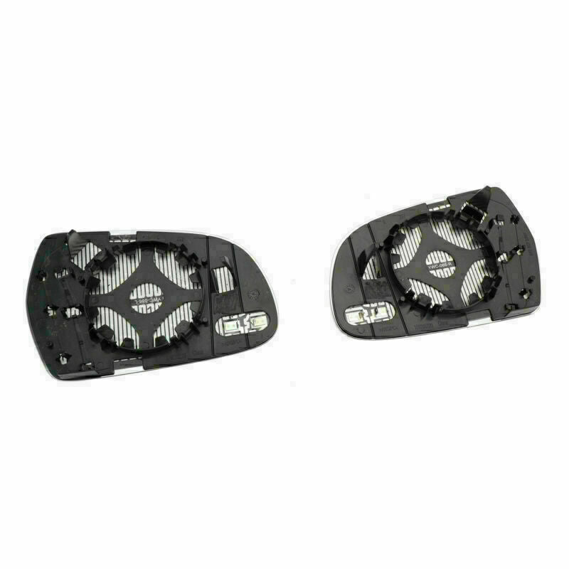 Door Mirror White Glass Heated Pair 8K0857535/6F Fit For Audi A4 B9 2013-2016 CN