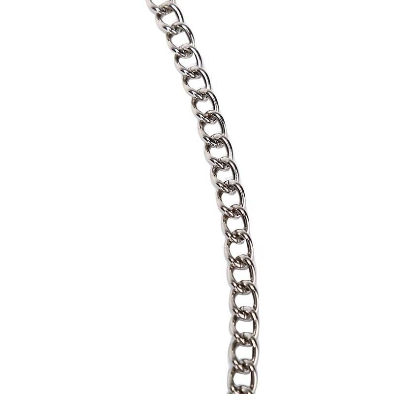 38cm Wallet Belt Chain Rock Trousers Hipster Pant Keychain Ring Clip Keyring %DD