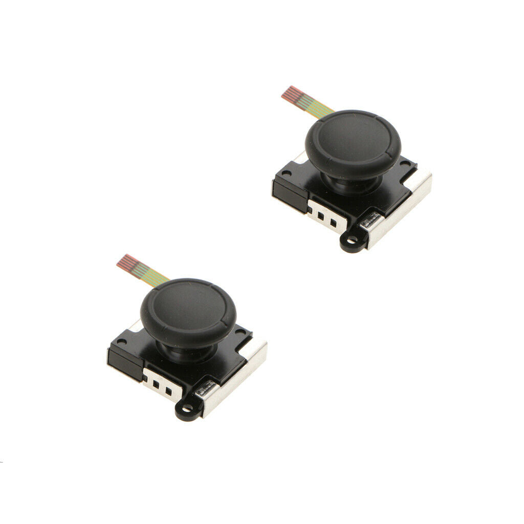 Set of 2 Replace L R Analog Joystick Thumbstick Stick for Nintendo Joy-con