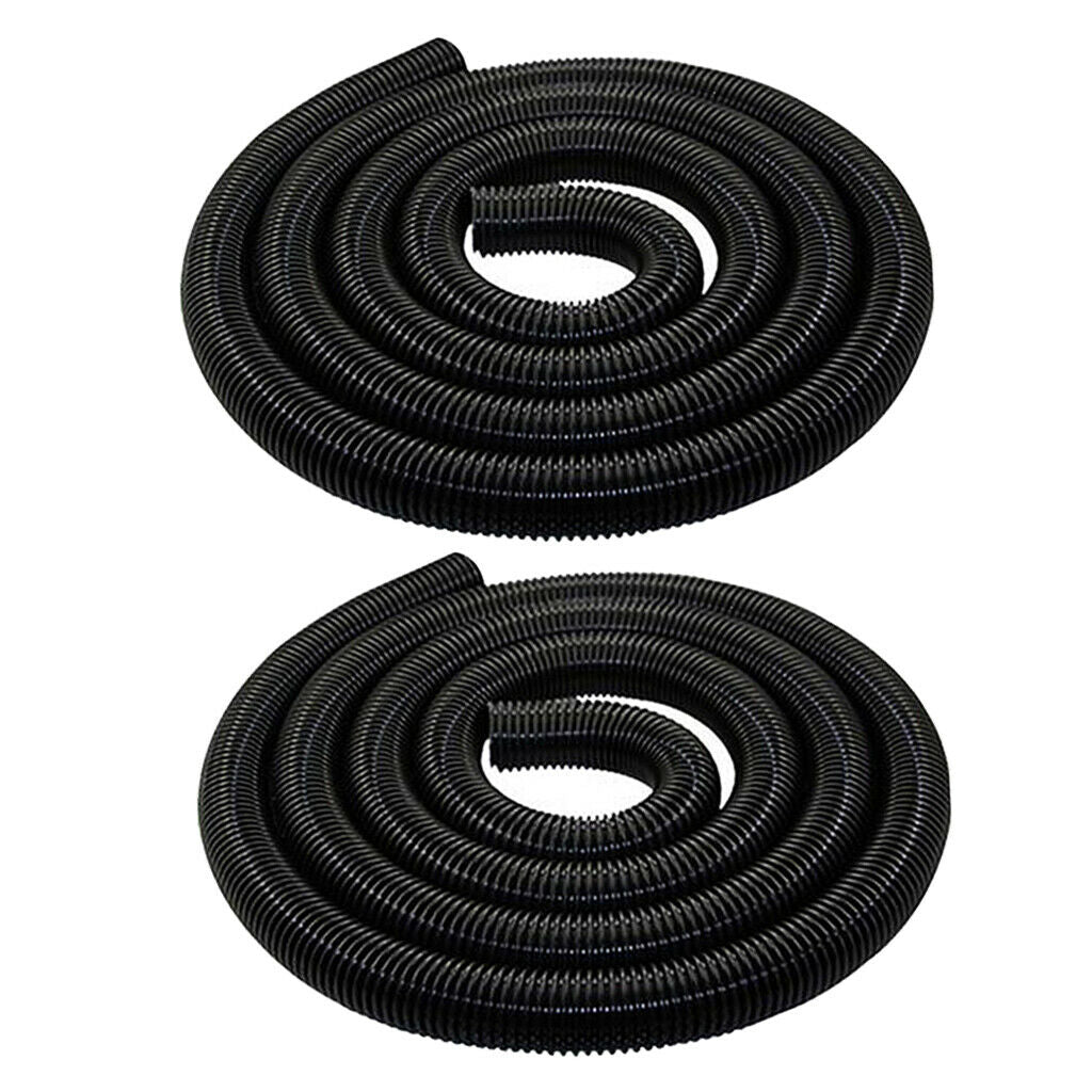 2pcs Universal Vacuum Replacement Hose Extension Tube Threaded Pipe 32mm