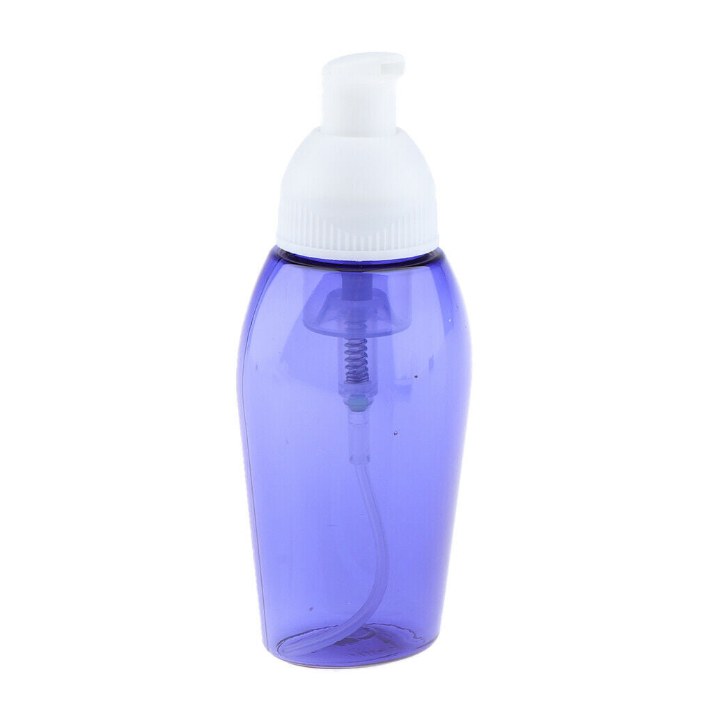 2 Pieces Foam Bottle Cosmetic Liquid Dispenser Soap Tube 80ml