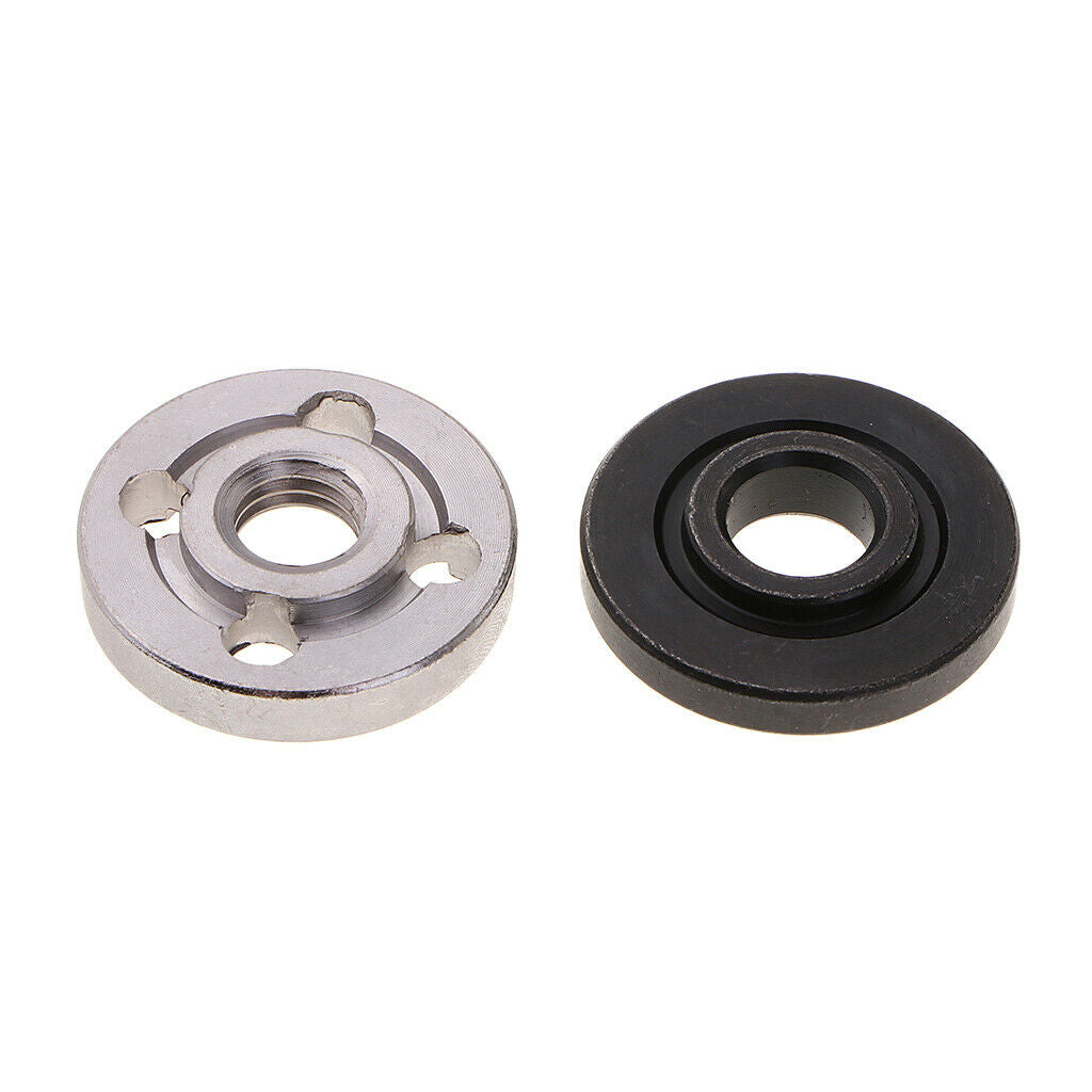 6Pcs Round Clamp Flange Lock Nut & Grinder Flange Nut for 100 Angle Grinders
