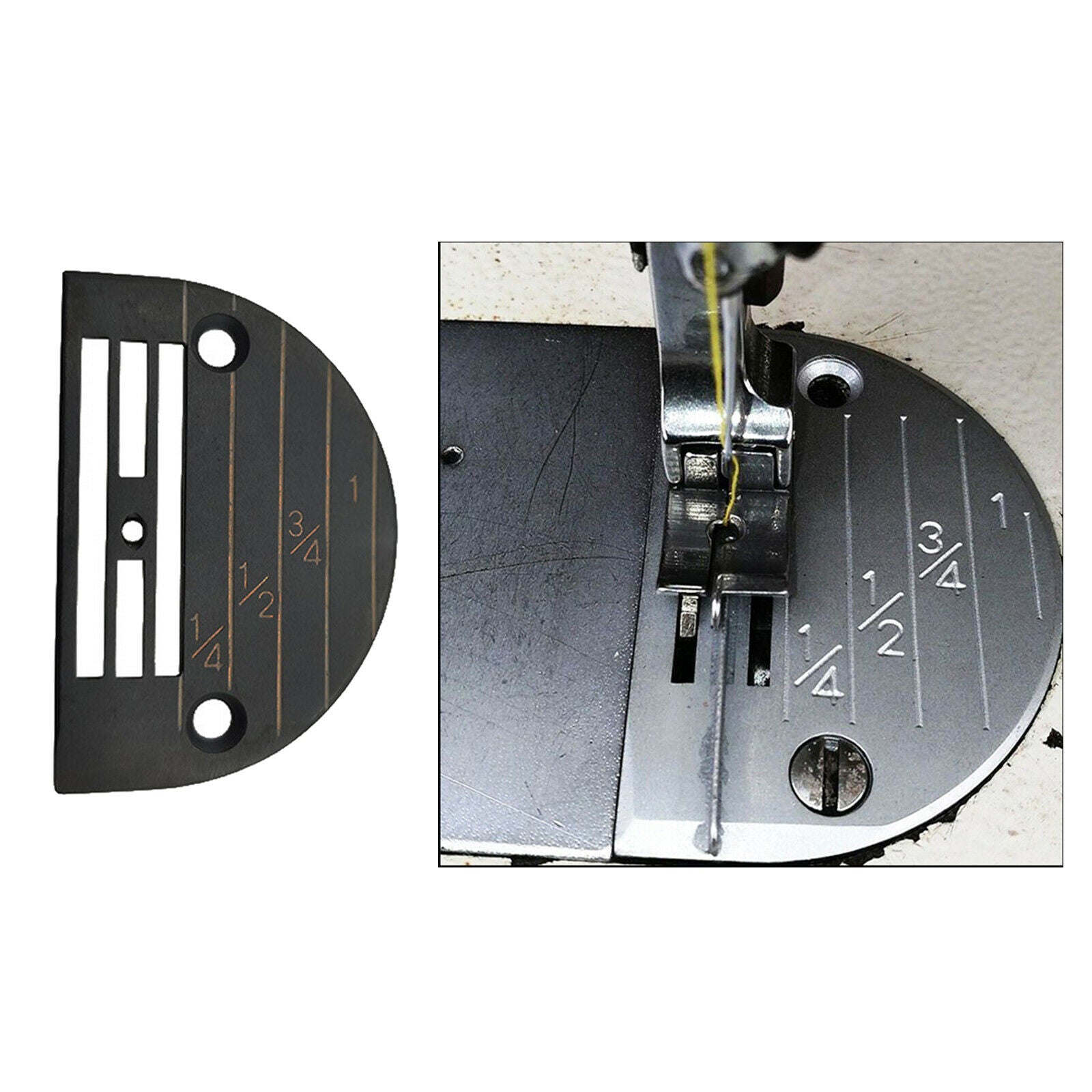 Iron Sewing Machine Needle Plate Parts Attachment Compatible with Juki