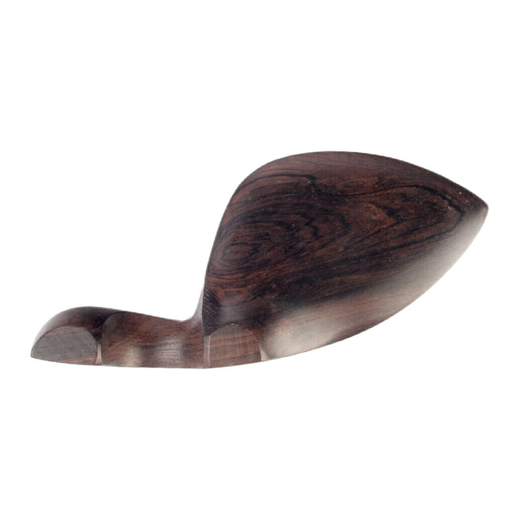 DIY Ebony 4/4 Size Violin Fiddle Chin Rest for Violinist Luthier Black