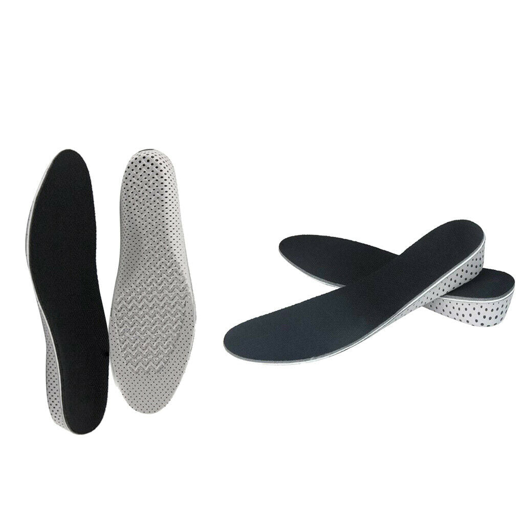 2 Pairs of S / M Ascending Insoles for Walking Comfort Feet, Legs And Back, in