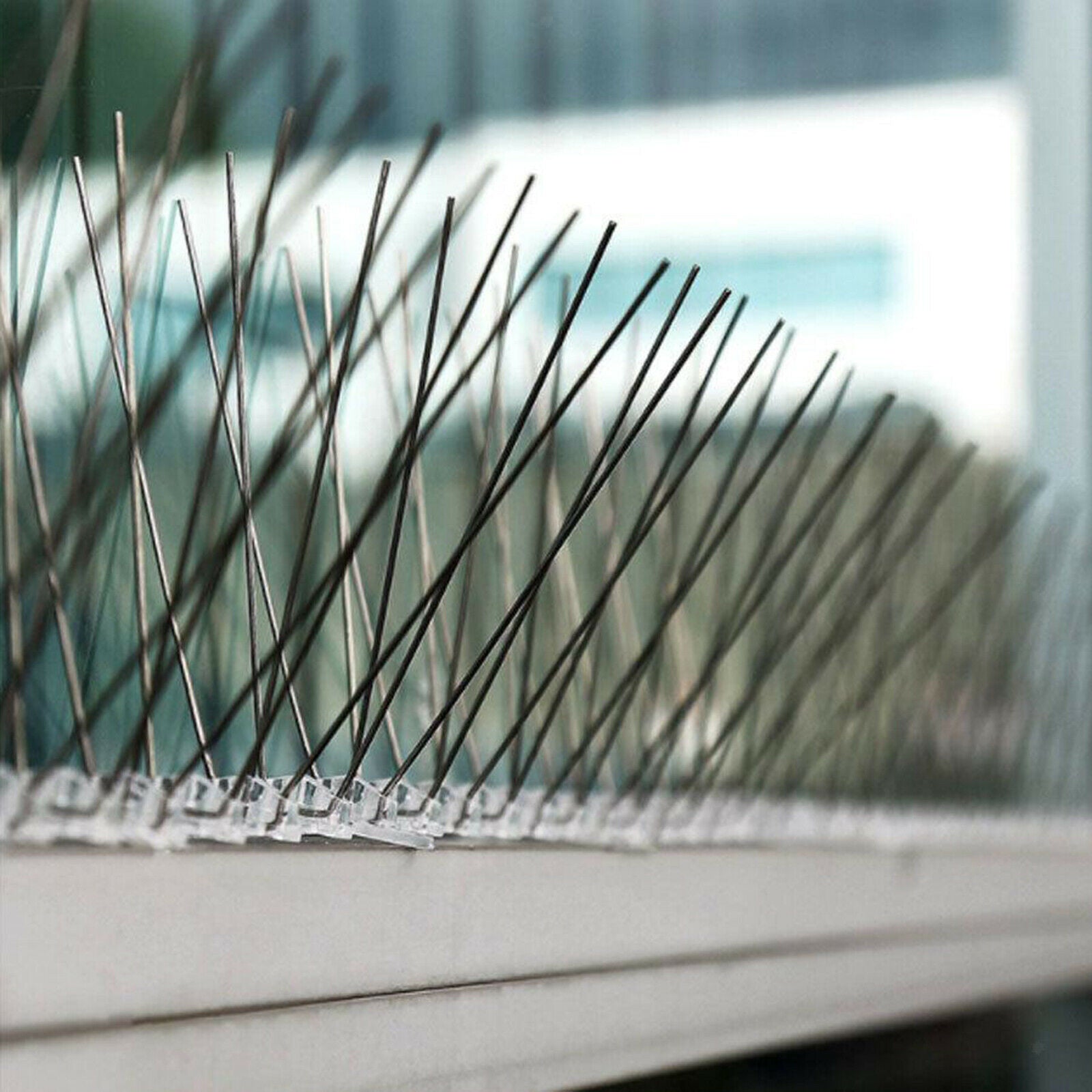 12pcs Fence Wall Spikes Small Birds Spikes Deterrent Wall Spikes Cover Roof