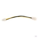 2 Piece 4 Pin 18 AWG Fan Extension Cable for Computer Power Supply