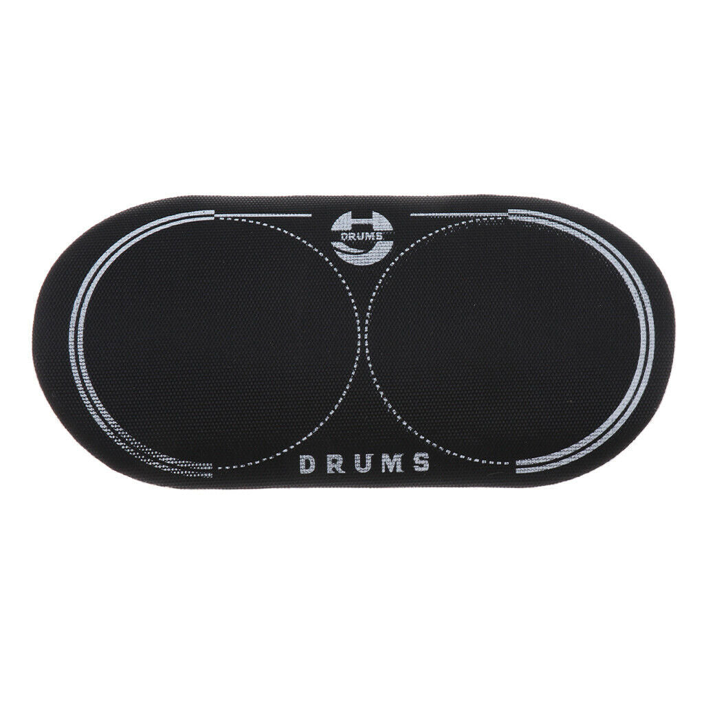 5Pieces Double Bass Drum Patch for Drumheads Pad Percussion Instrument Tool