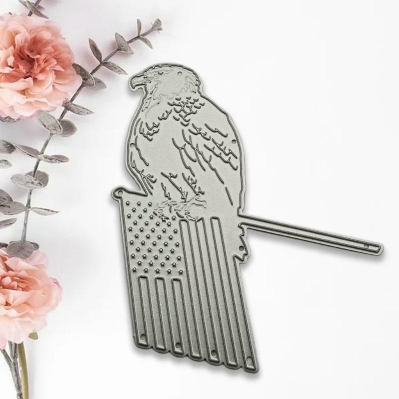 Flag Bird Metal Cutting Dies Stencils DIY Scrapbooking Album Paper Card Template