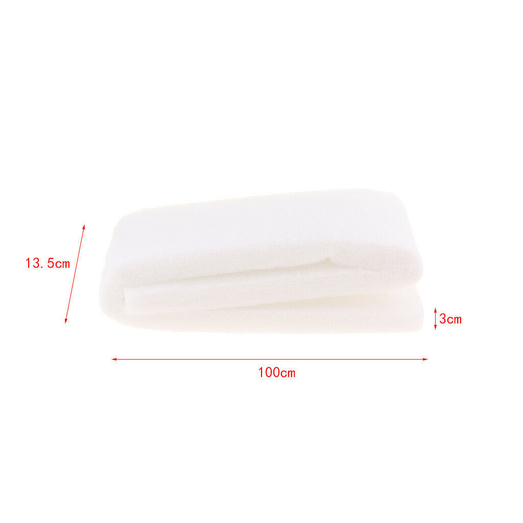 Bio Sponge Cotton Filter Media Pad Foam for Aquarium   Tank Pond White