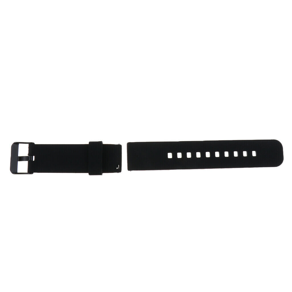Sports Replacement Wrist Watch Band Strap for   Fenix Chronos Black